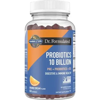 Dr. Formulated Probiotics 10B s příchutí pomeranče 60 gumídků