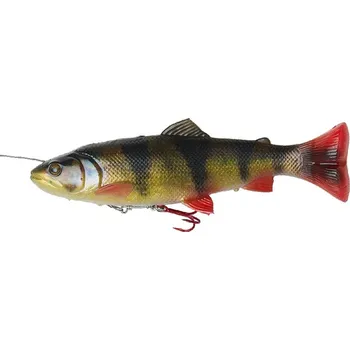 Umělá nástraha Savage Gear Gumová nástraha 4D Line Thru Pulsetail Trout 16cm 51g SS Perch