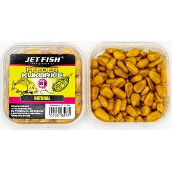 Návnadová surovina Jet Fish Feeder kukuřice Natural 60g