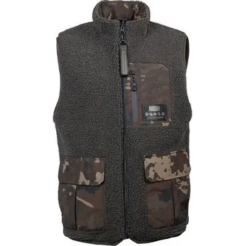 Pánská móda Nash Vesta Zero Tolerance Sherpa Fleece Reversible Body Warmer XXL
