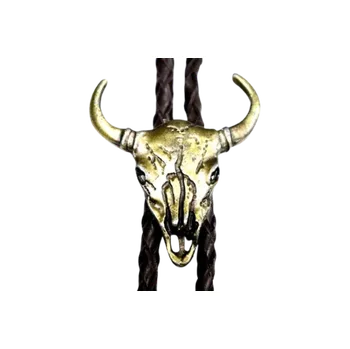 Kravata Westernové bolo (Lebka)