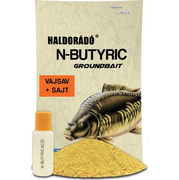 Haldorádó Vnadící směs N-Butyric Groundbait Kyselina máslová/Sýr 800g + 50ml Aroma