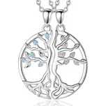 For Silver Náhrdelník pro sestry nebo přátele s přívěskem Strom Života - Stříbro 925