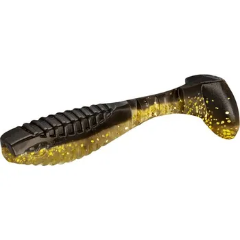 Umělá nástraha Delphin Gumová nástraha KARMA UVs 10cm MudGold 5ks