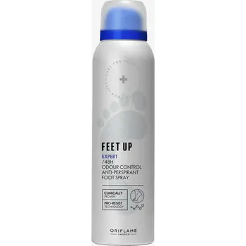 Péče o nohy Antiperspirační deodorační sprej na nohy 48h Feet Up Expert, 150ml