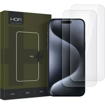 HOFI Glass Pro+ 2-Pack Tvrzené sklo na iPhone 17 Pro / 17 / 16 Pro čiré
