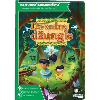 interaktivní kniha Tlama Games Moje první dobrodružství: Do srdce džungle (2025)