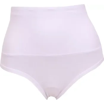 Souprava dámského spodního prádla Kalhotky Andrie s vysokým pasem a bambusem PS1083 bílá velikost XL-46/48