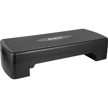 Aerobic step Rebel RBA-3228 Aerobní step platforma 68 cm, 2 úrovně výšky, černá