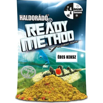Návnadová surovina Haldorádó Ready Method Mix Sladká sušenka 800g