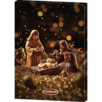 Čokoláda Chocoland Adventní kalendář Betlém 50 g
