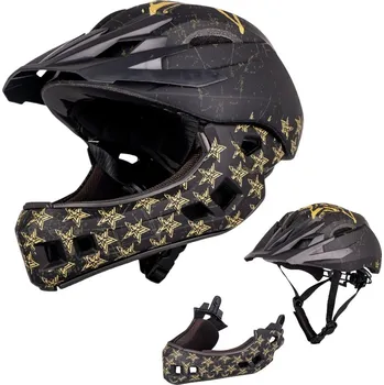 Cyklistická přilba W-Tec Delgada Golden Stars