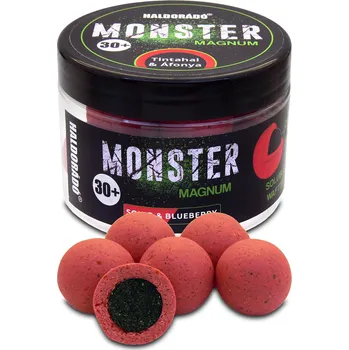 Boilies Haldorádó Pop-Up Boilies Monster Magnum 180g 30mm Chobotnice/Borůvka