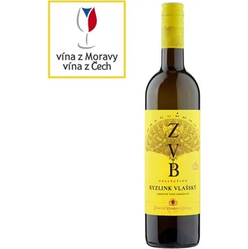 Víno Zámecké Vinařství Bzenec Collection Ryzlink vlašský jakostní víno odrůdové bílé suché 0,75l