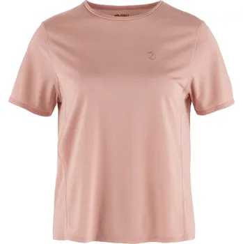 tričko dámské bavlněné FJÄLLRÄVEN Abisko Lite SS W Chalk Rose - S