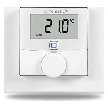 Termostat Homematic IP Nástěnný termostat se senzorem vlhkosti a spínaným výstupem 230V – zápustná montáž - HmIP-BWTH