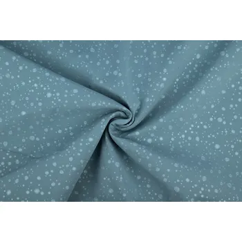 Softshell zimní kapky na dusty blue
