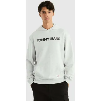 Pánská mikina Tommy Jeans pánská šedá mikina 20003313-8720636565569