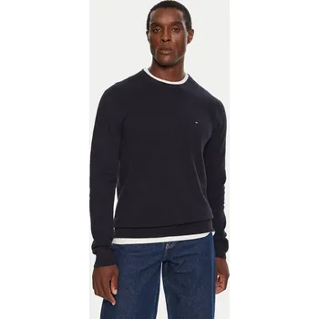 Pánský svetr Tommy Hilfiger pánský tmavě modrý svetr 20013026-8720637464571