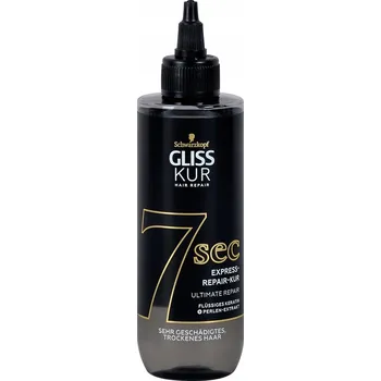 Vlasová regenerace Gliss 7sec Express Repair Kúra Ultimate REGENERAČNÍ KÚRA pro suché vlasy 200 Ml