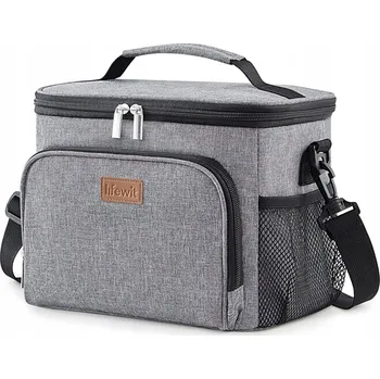 IZOLOVANÁ TAŠKA NA OBĚD LUNCHBOX S POPRUHEM PŘES RAMENO 15 LITRŮ DÁREK