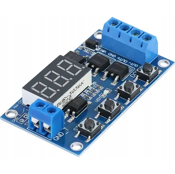 Bezpečnostní kamera ČASOVÉ RELÉ S ČASOVAČEM DC5V-36V 0.1s-999min