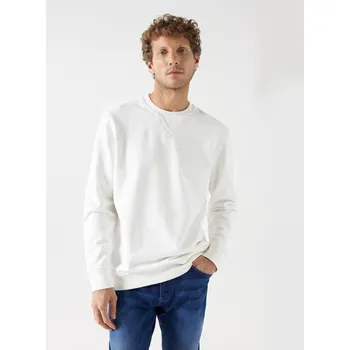 Pánská mikina Salsa Jeans pánská krémová mikina 20001985-2034904