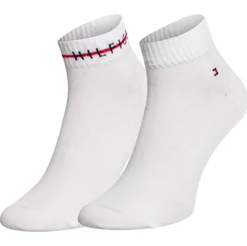 Pánské ponožky Tommy Hilgiher pánské bílé ponožky 2pack 20002207-2094540