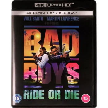 Blu-ray film Bad Boys: Ride Or Die Blu-ray 4K disk