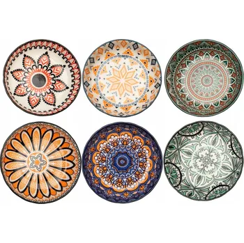 MISKY SALÁTOVÉ MÍSY SADA NA OMÁČKY A PŘÍLOHY KOMPLET 6 KUSŮ ELEGANTNÍ