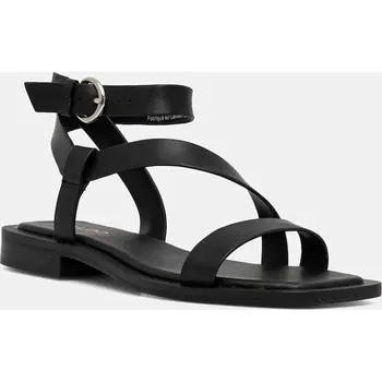 Dámské sandále Kožené sandály Aldo GRUGAR dámské, černá barva, 13966800 99X, EUR 41