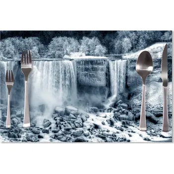 prostírání Sablio Prostírání Černobílý vodopád: 40x30cm