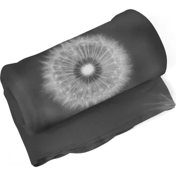 deka Sablio Deka Černobílá pampeliška - 150x120 cm