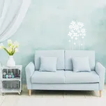Sablio Samolepka na zeď: Pnoucí květiny - 74x120 cm