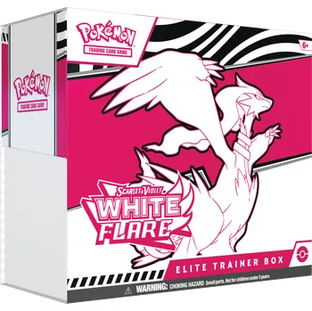 Karetní hra Pokémon TCG Scarlet & Violet White Flare Elite Trainer Box - II. jakost obalu