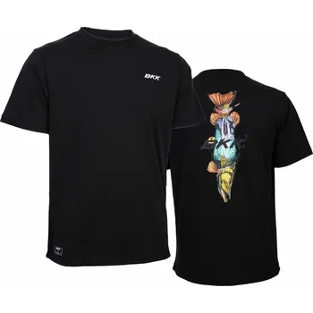 Rybářské oblečení BKK Tričko Short Sleeve Casual Shirt Pike Black XL