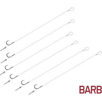 Delphin Návazec FLR Sting BARB 8cm 0,25mm Velikost 8 Sting 7mm 6ks