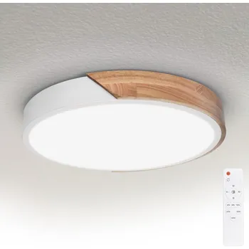 Brilagi - LED Stmívat. svítidlo PILANA LED/48W/230V dub/bílá pr. 40 cm + DO