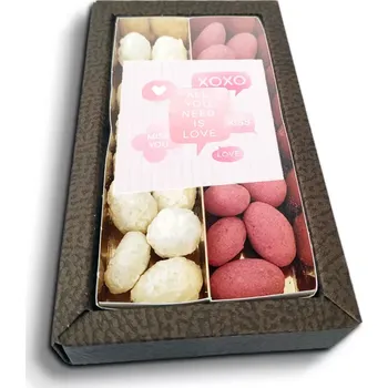 Čokoláda Sablio Mandle v čokoládě All you need is love - 2x 80g