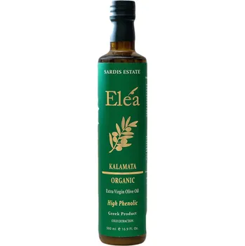 Rostlinný olej Sardis Estate-Elea BIO extra panenský olivový olej Kalamata PDO 500 ml - sklo