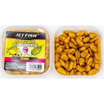 Boilies Jet Fish Feeder kukuřice Česnek 60g