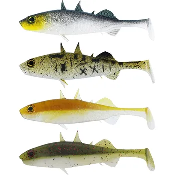 Westin Gumová nástraha Stanley The Stickleback Shadtail 5,5cm 1,5g Clear Water Mix 9 4ks