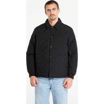 Bunda Urban Classics Quilted Overshirt Black L