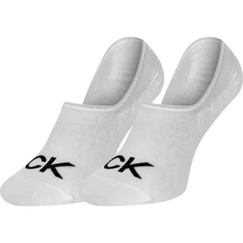 Pánské ponožky Calvin Klein pánské bílé ponožky 2 pack 20001787-1730586