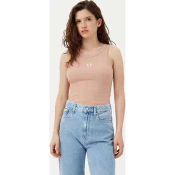 Dámské oblečení Calvin Klein dámské oranžové tílko 20008395-2197616