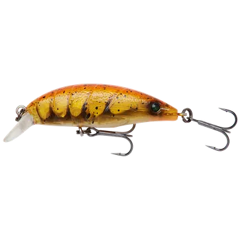 Umělá nástraha Savage Gear Wobler 3D Shrimp Twitch SR Suspending Olive Green Ghost 5,2 cm 5,5 g