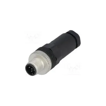 Elektrická zásuvka Zástrčka M12 PIN 5 vidlice kód A-DeviceNet / CANopen IP67