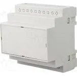 Kryt na přípojnici DIN Y 90mm X 87mm Z 65mm ABS šedá UL94V-0