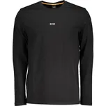 BOSS LONG SLEEVE T-SHIRT MEN BLACK Boss černá 3450067