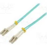 Světlovodný patch cord OM3 LC/UPC,z obou stran 1m LSZH